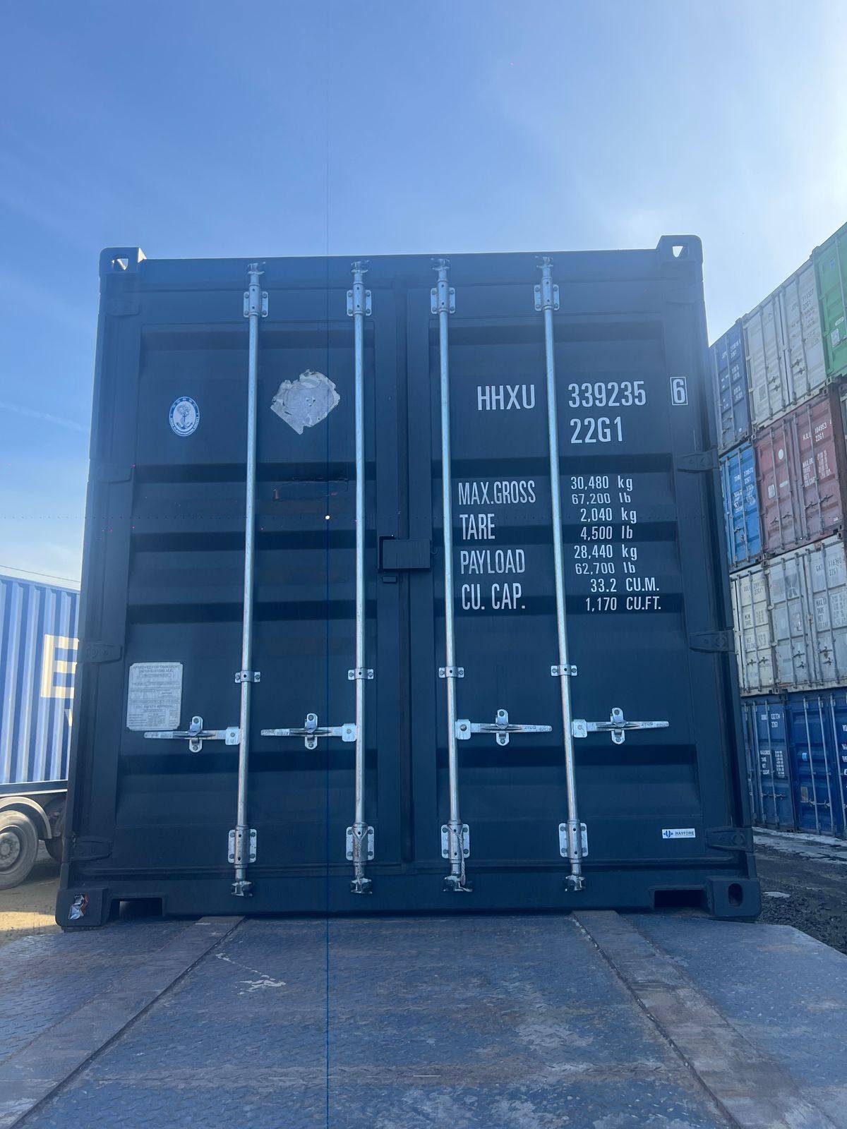 Морской контейнер HHXU3392356